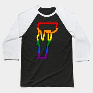 Vermont Pride Baseball T-Shirt